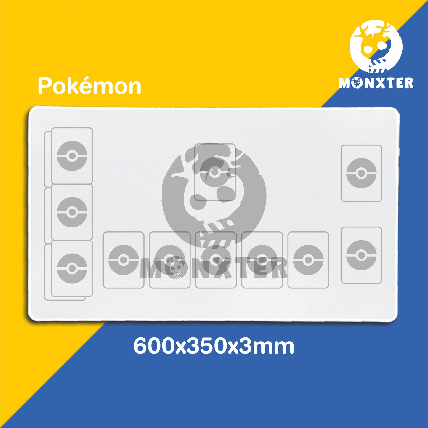 600x350x3mm Custom TCG Playmat