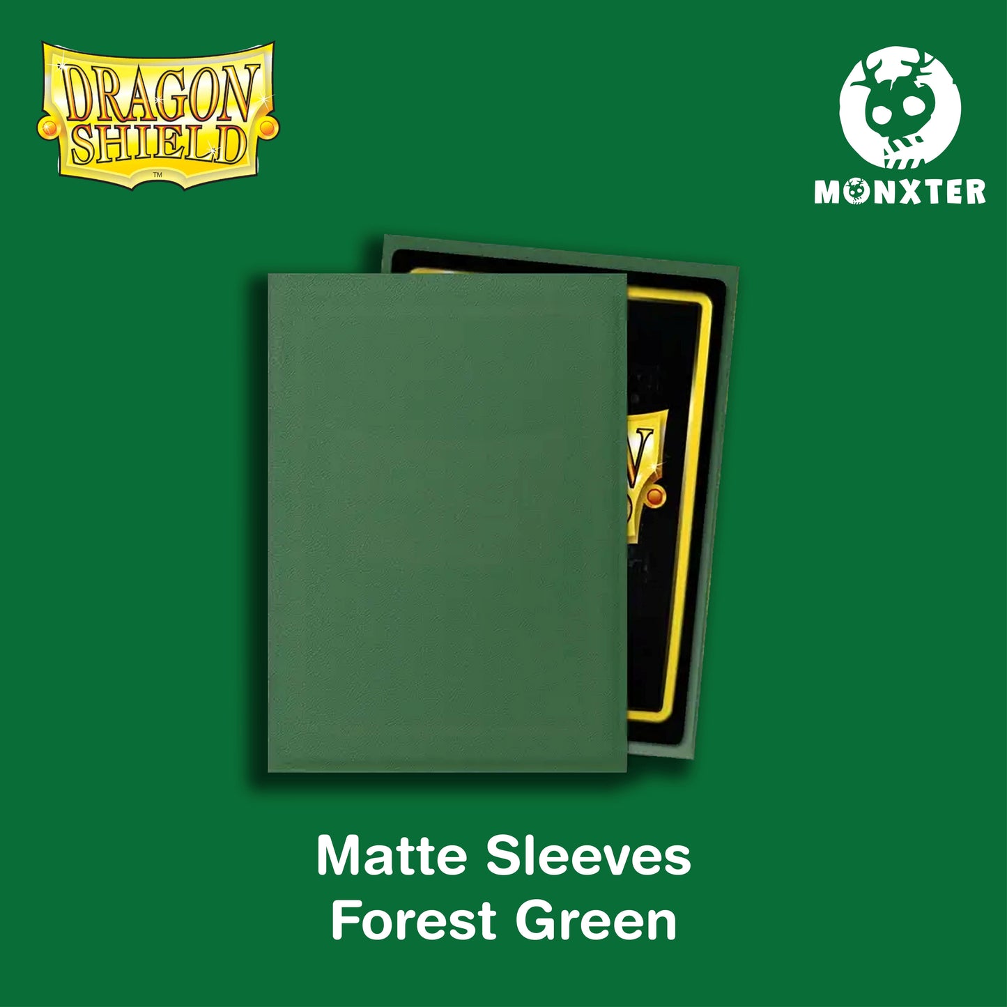 Dragon Shield Forest Green Matte Sleeves