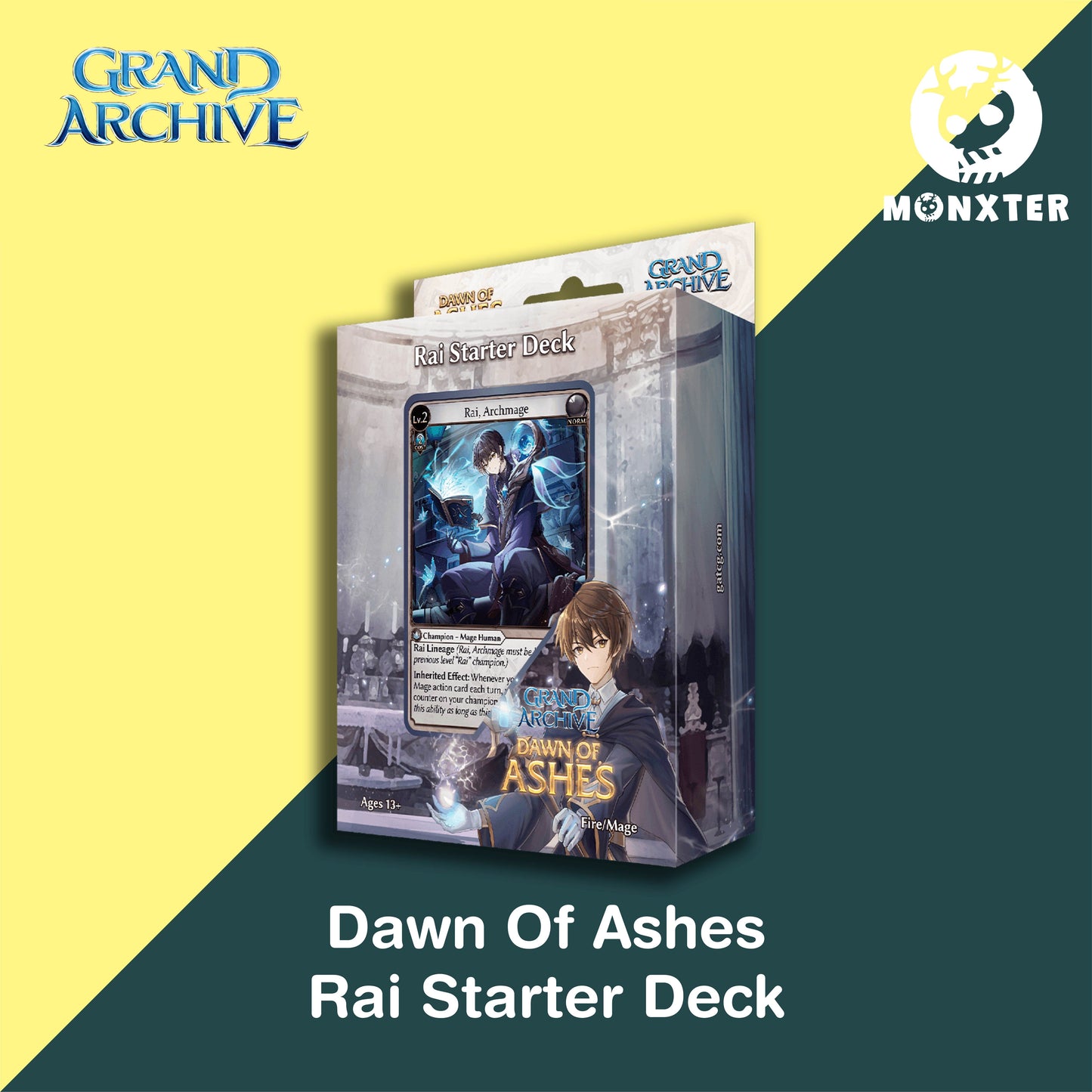 Grand Archive TCG : DOA Dawn of Ashes Rai Starter Deck