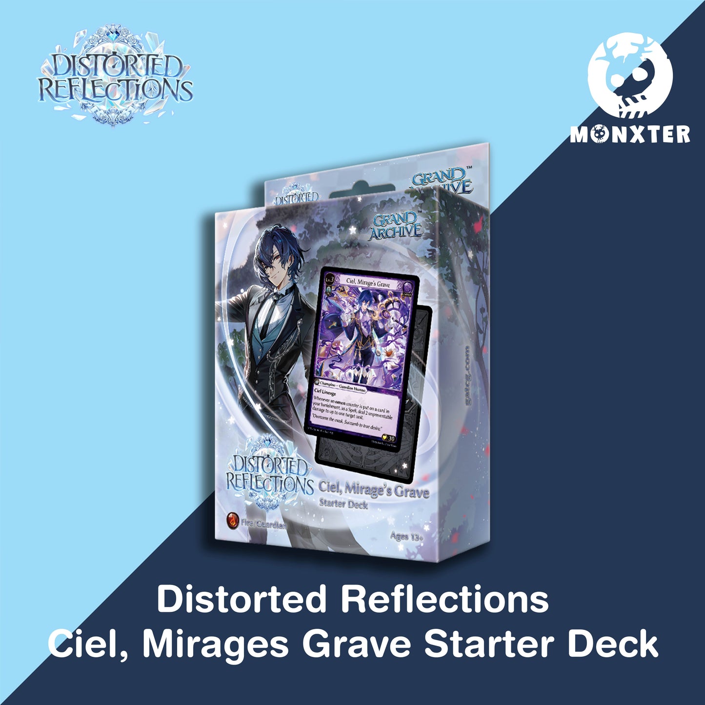 Grand Archive TCG : DTR Distorted Reflections Ciel, Mirage’s Grave Starter Deck