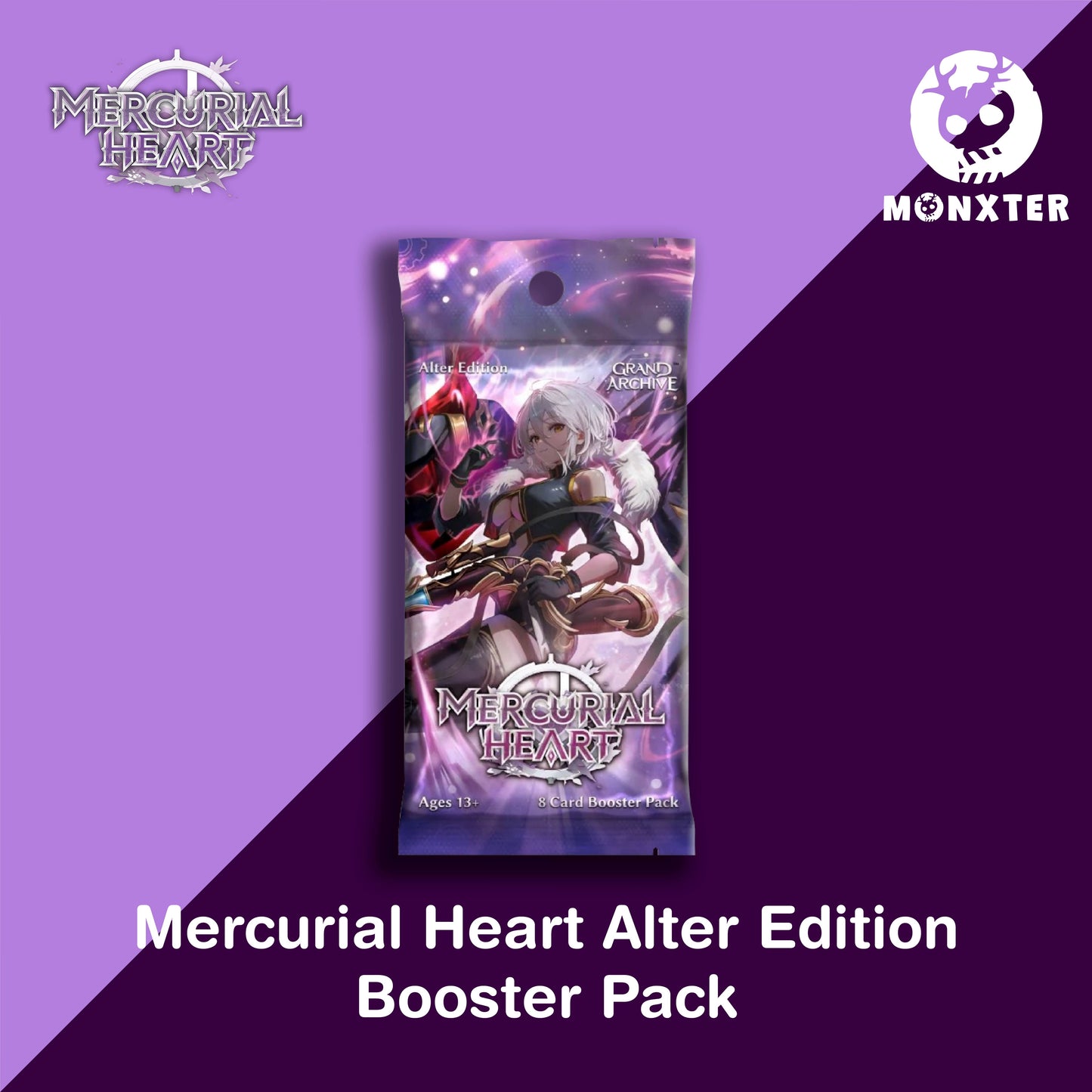 Grand Archive TCG : MRC Mercurial Heart Booster Pack (Alter Edition)