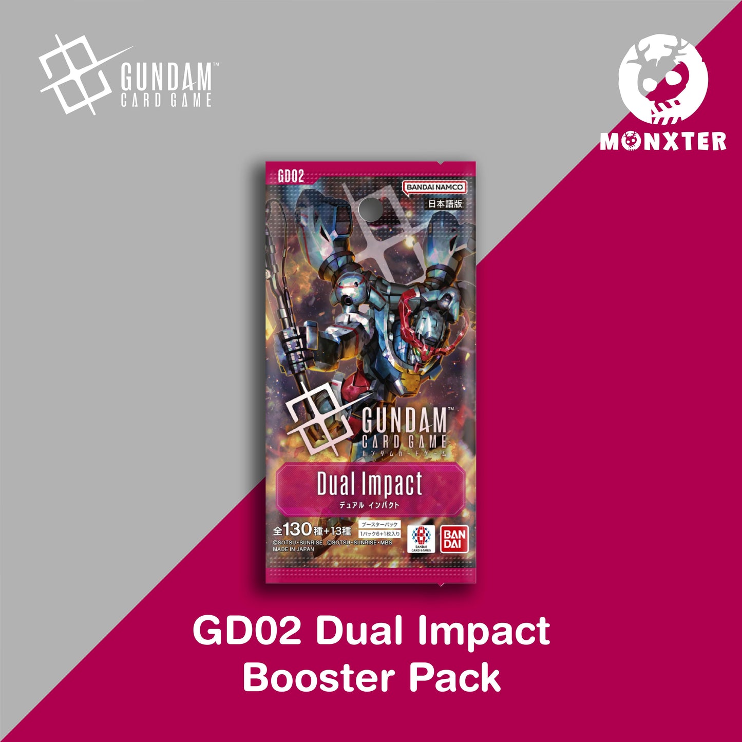 Gundam Card Game - GD02 Dual Impact Booster Box