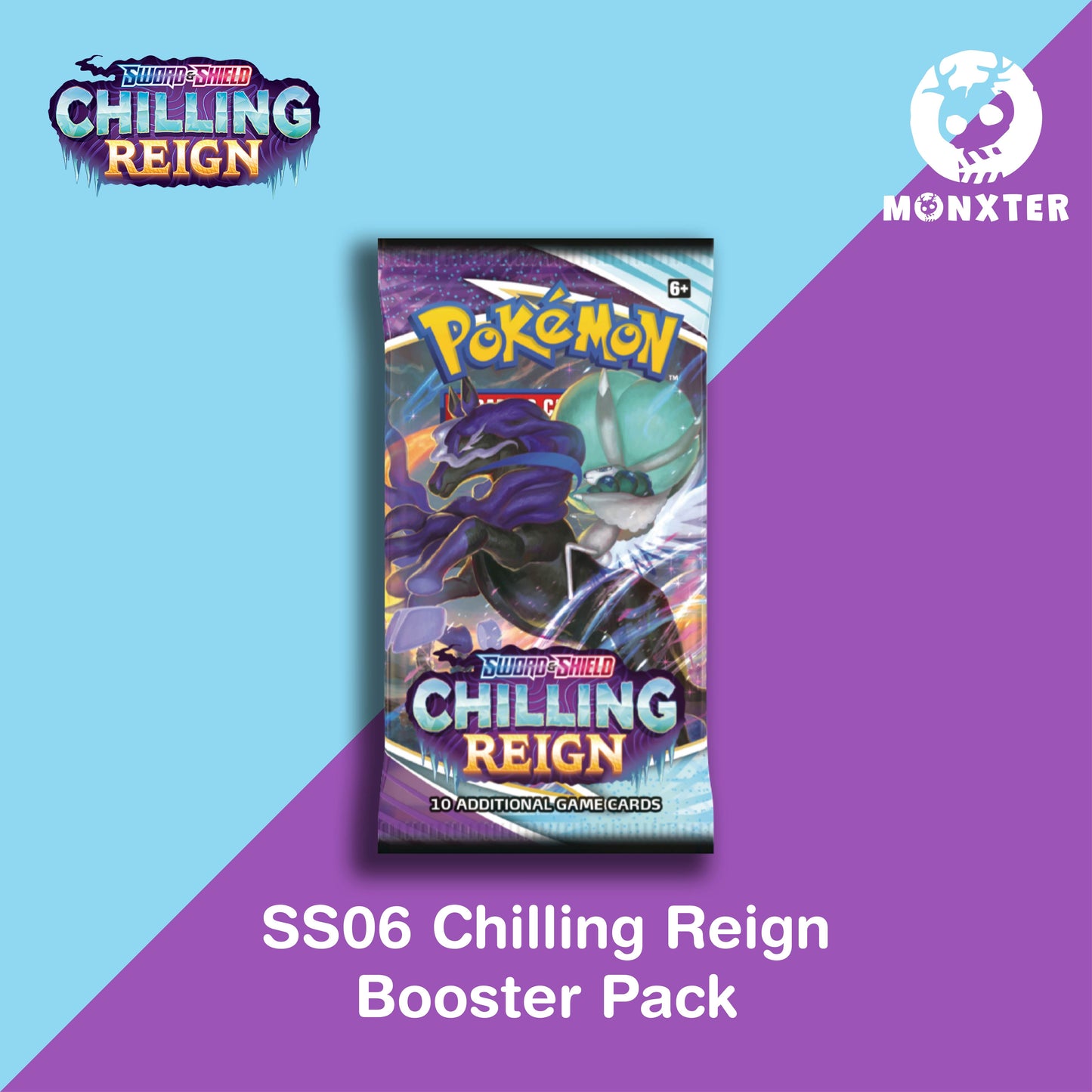 Pokémon TCG: Sword & Shield SS06 Chilling Reign Booster Pack