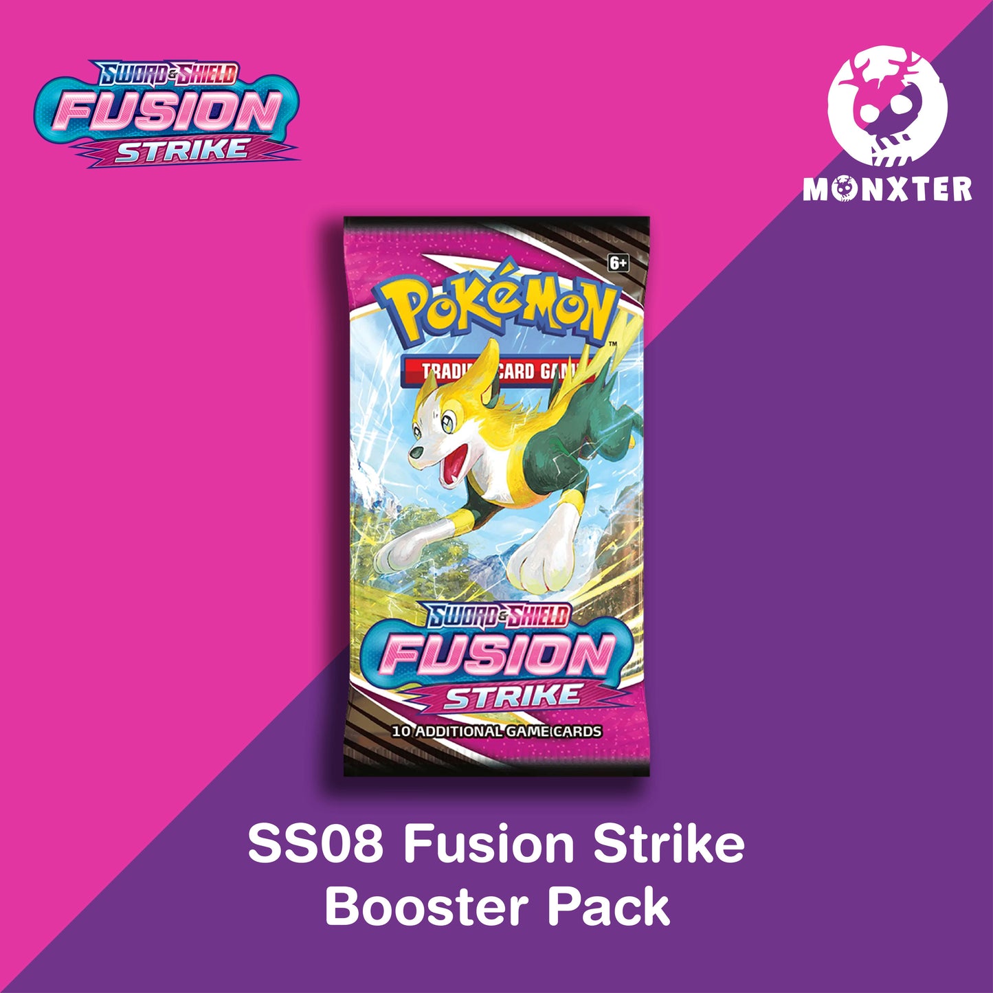 Pokémon TCG: Sword & Shield SS08 Fusion Strike Booster Pack