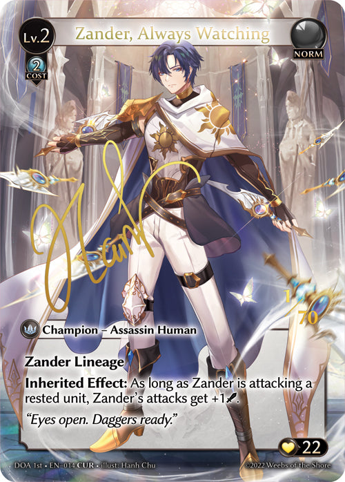 Zander, Always Watching (CUR) - Dawn of Ashes