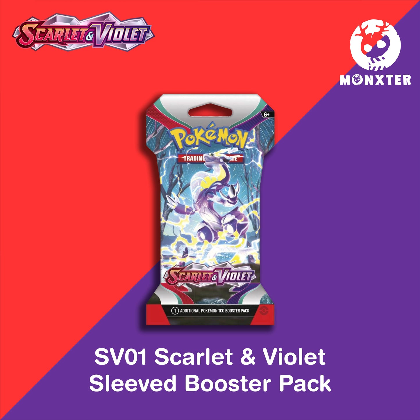 Pokémon TCG: Scarlet & Violet SV01 Booster Pack (Sleeved)