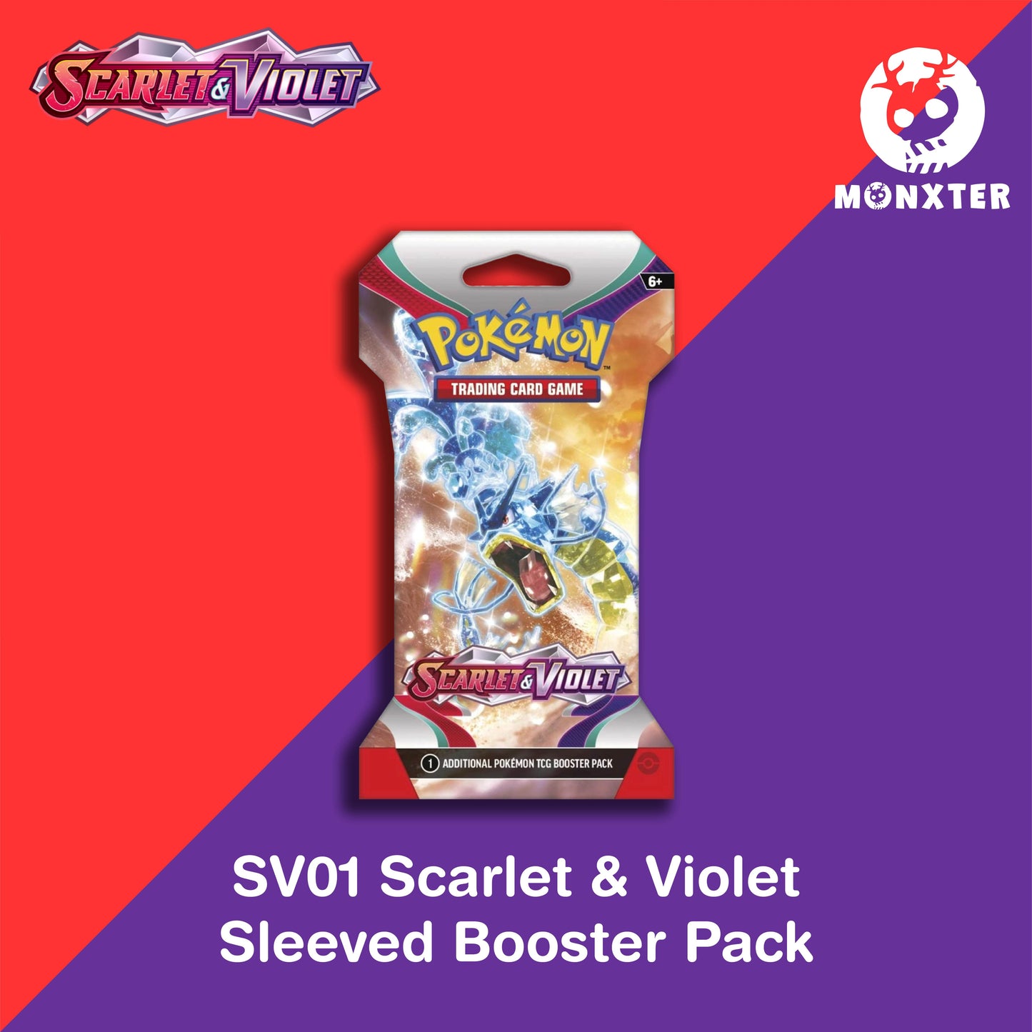 Pokémon TCG: Scarlet & Violet SV01 Booster Pack (Sleeved)