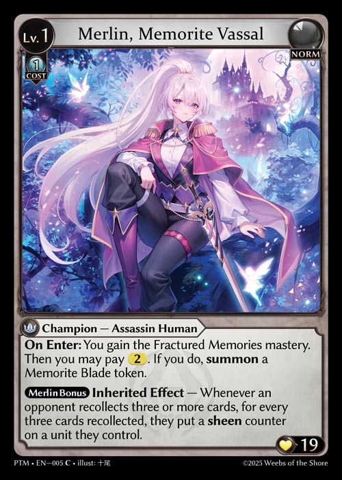 Merlin, Memorite Vassal - Phantom Monarchs