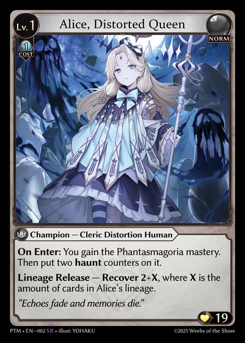 Alice, Distorted Queen - Phantom Monarchs