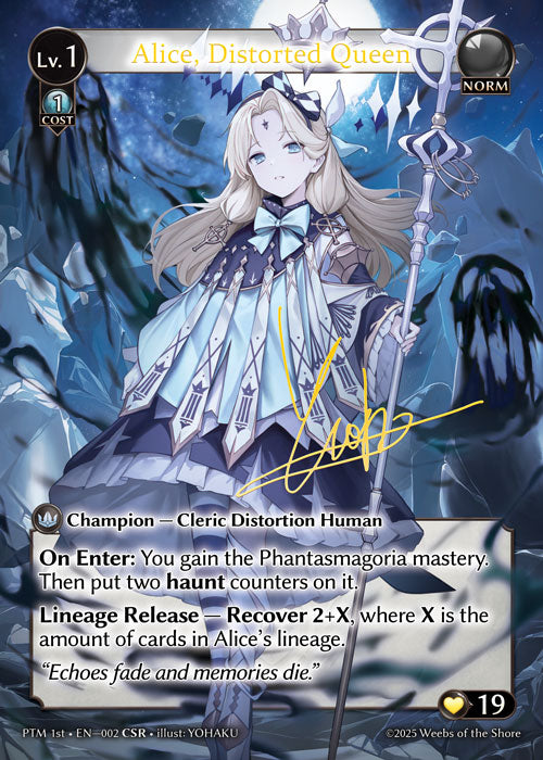 Alice, Distorted Queen (CSR) - Phantom Monarchs