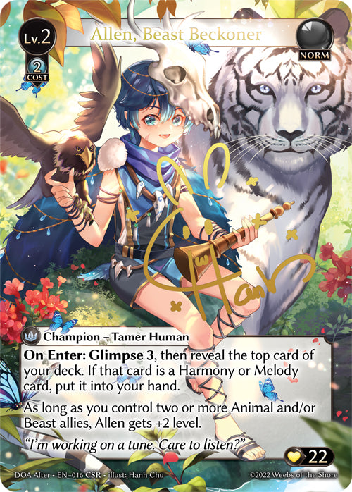 Allen, Beast Beckoner (CUR) - Dawn of Ashes