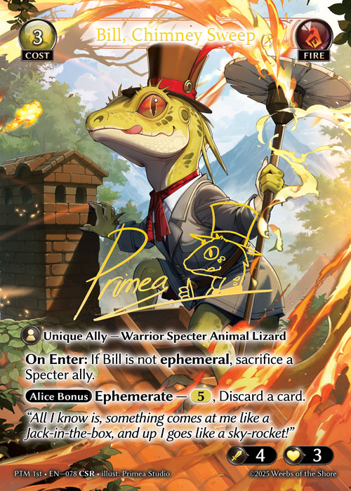 Bill, Chimney Sweep (CSR) - Phantom Monarchs