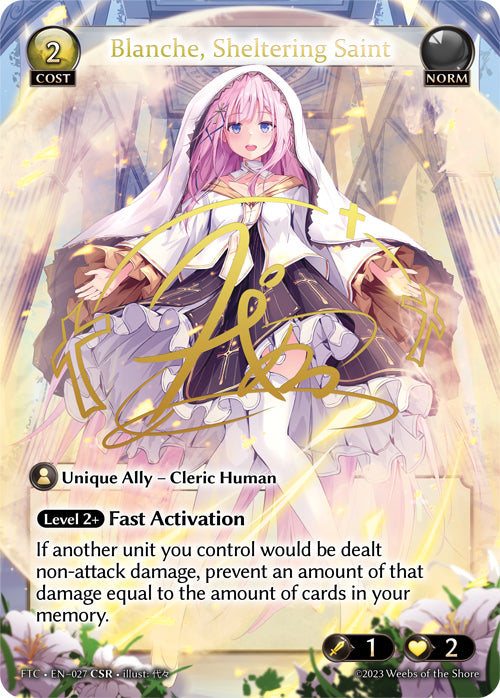 Blanche, Sheltering Saint (CSR) - Fractured Crown