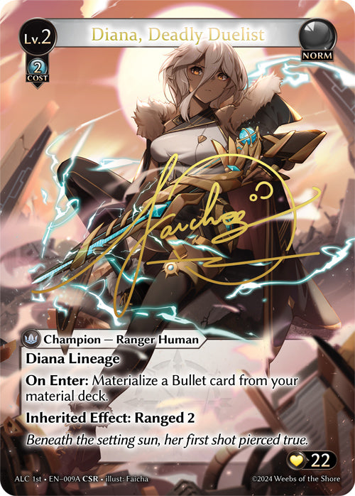 Diana, Deadly Duelist (CSR) - Alchemical Revolution