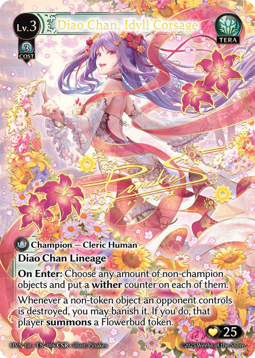 Diao Chan, Idyll Corsage (CSR) - Abyssal Heaven