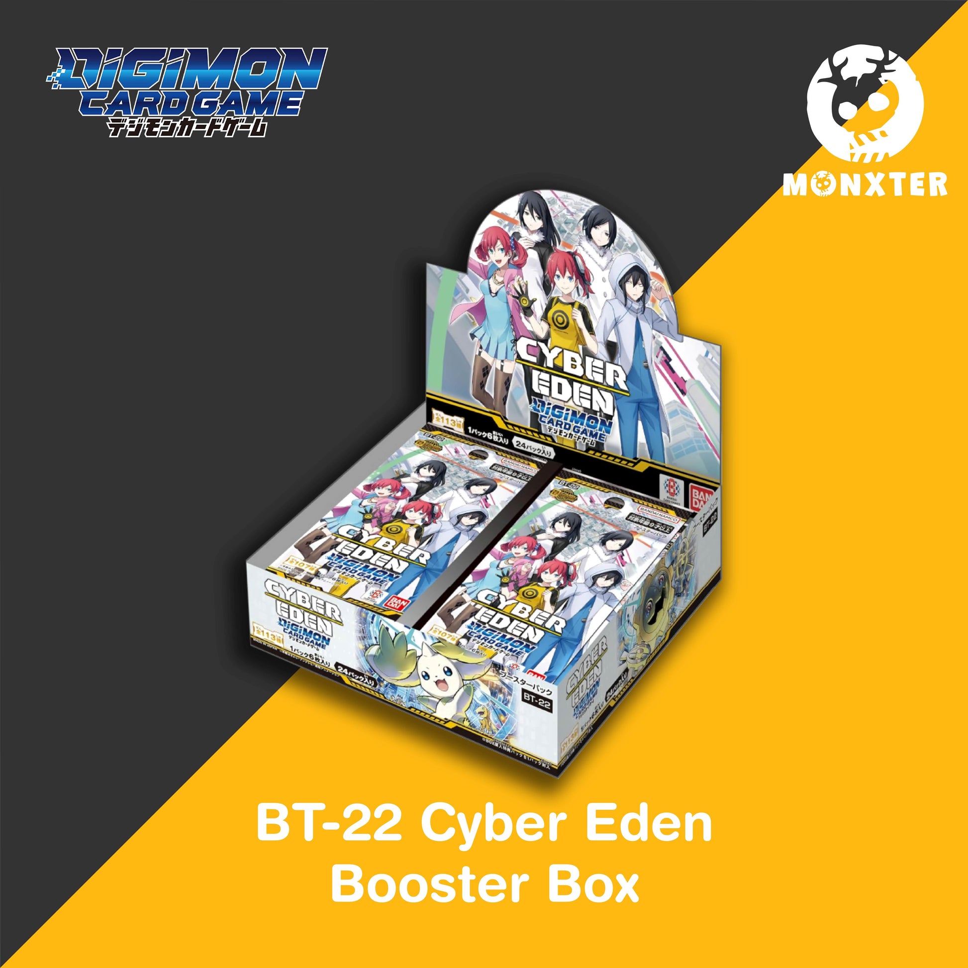 Digimon Card Game : BT-22 Cyber Eden Booster Box
