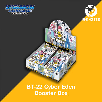 Digimon Card Game : BT-22 Cyber Eden Booster Box