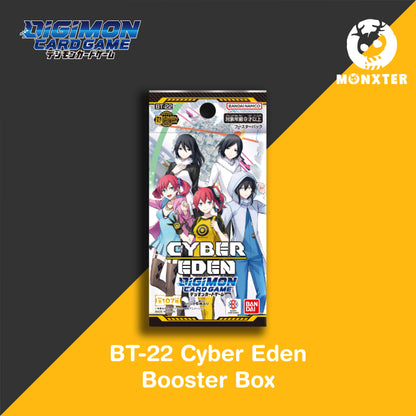 Digimon Card Game : BT-22 Cyber Eden Booster Box