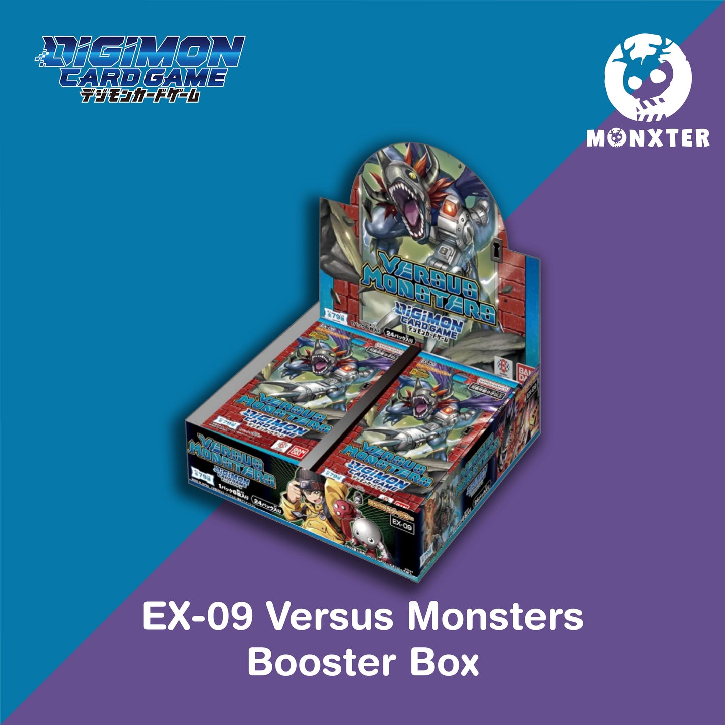Digimon Card Game : EX-09 Versus Monsters Booster Box