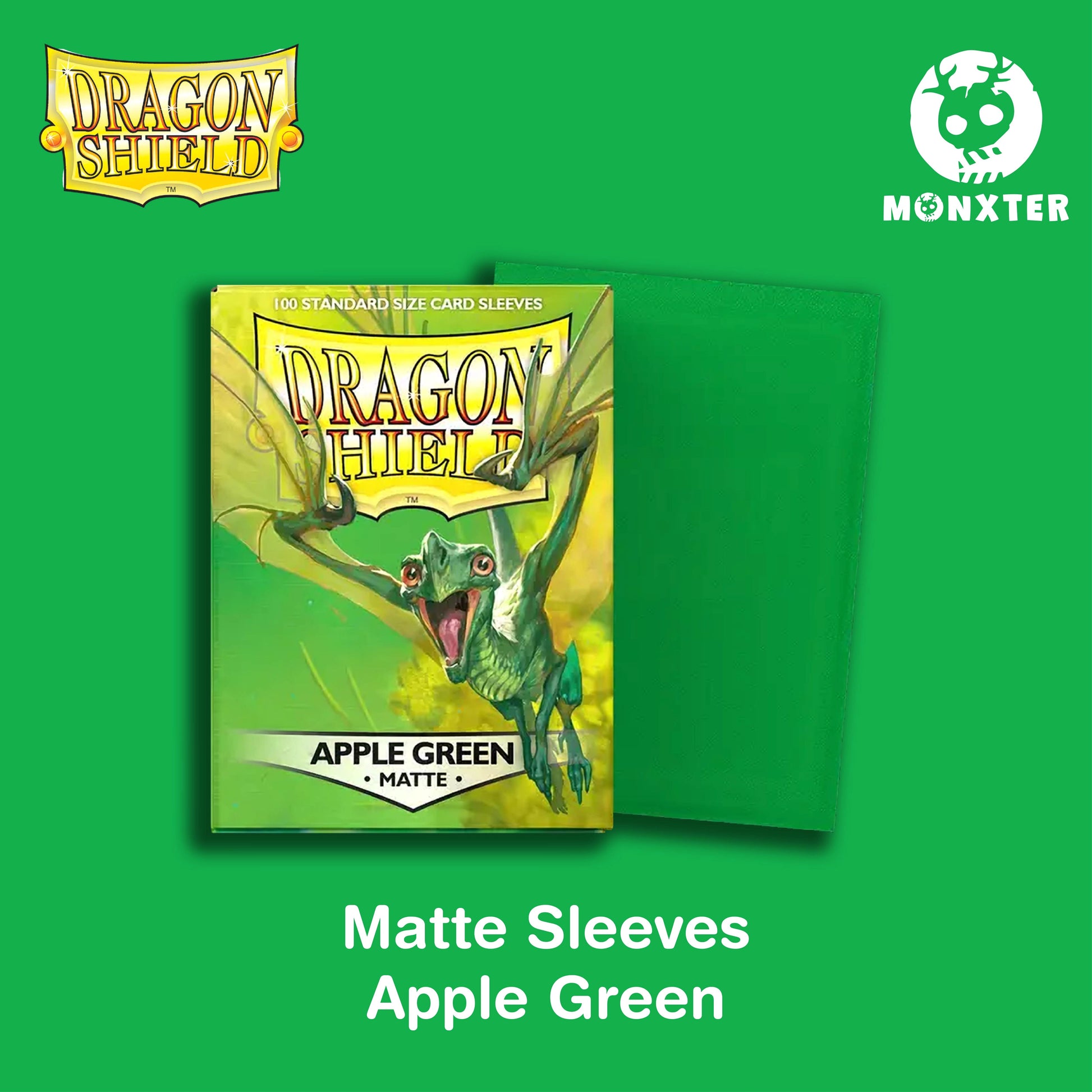Dragon Shield Apple Green Matte Sleeves