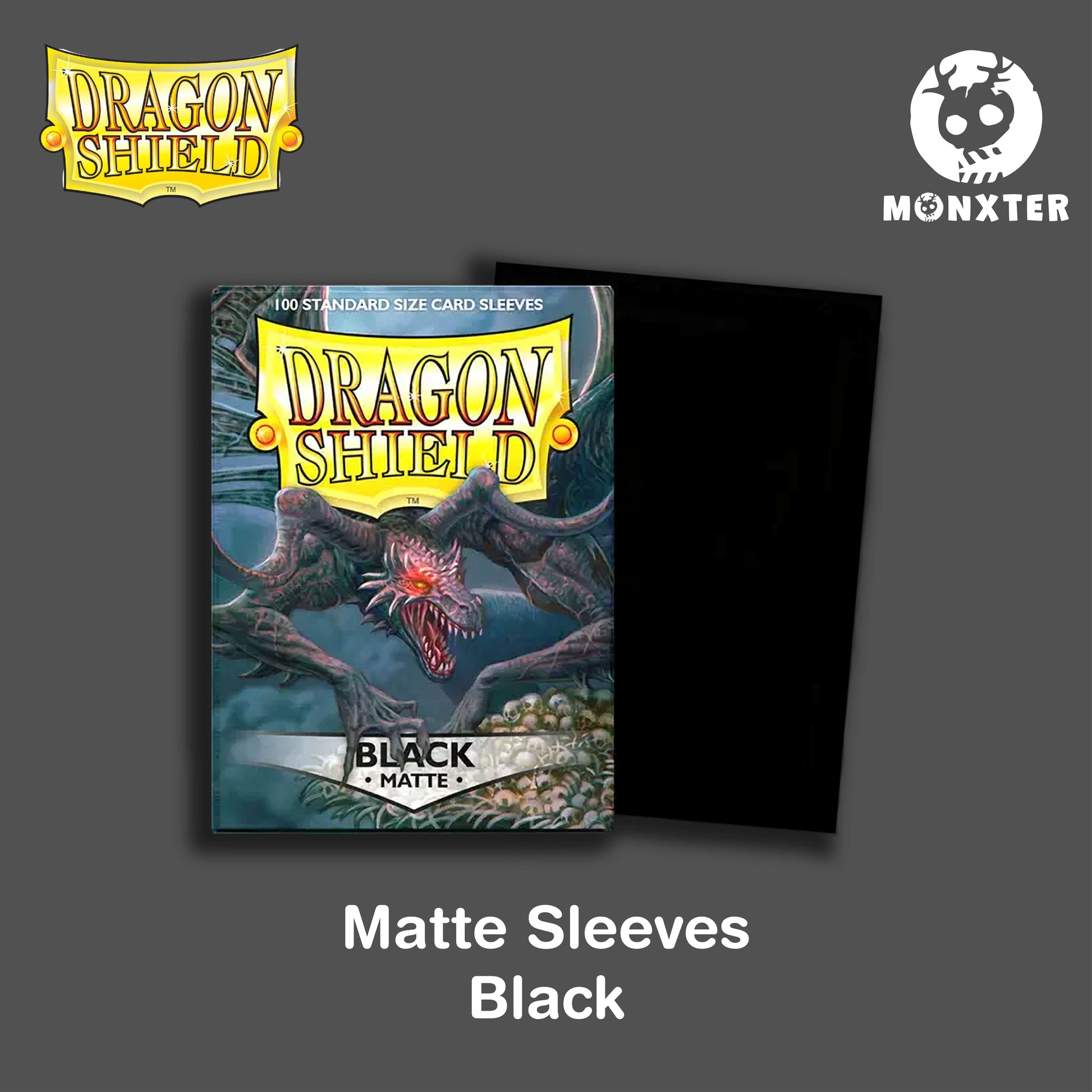 Dragon Shield Black Matte Sleeves