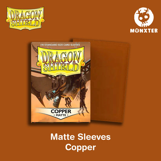 Dragon Shield Copper Matte Sleeves