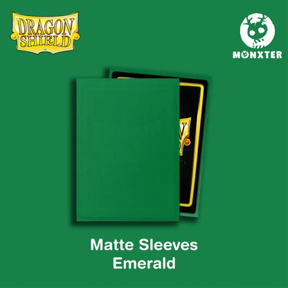 Dragon Shield Emerald Matte Sleeves