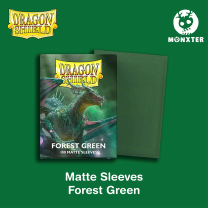 Dragon Shield Forest Green Matte Sleeves