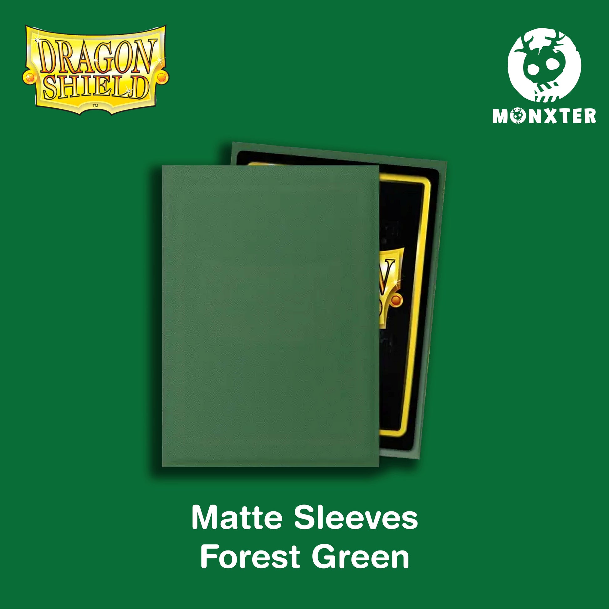 Dragon Shield Forest Green Matte Sleeves