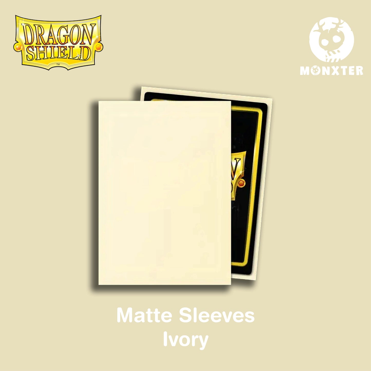 Dragon Shield Ivory Matte Sleeves