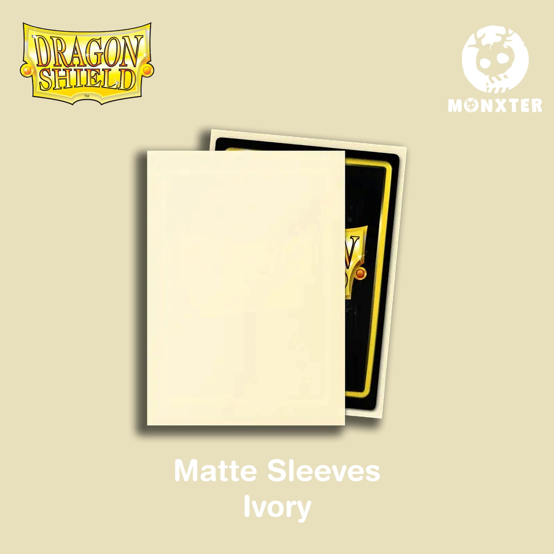 Dragon Shield Ivory Matte Sleeves