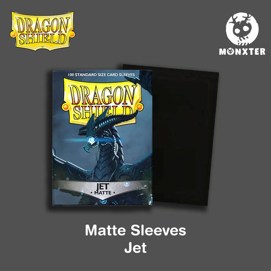 Dragon Shield Jet Matte Sleeves