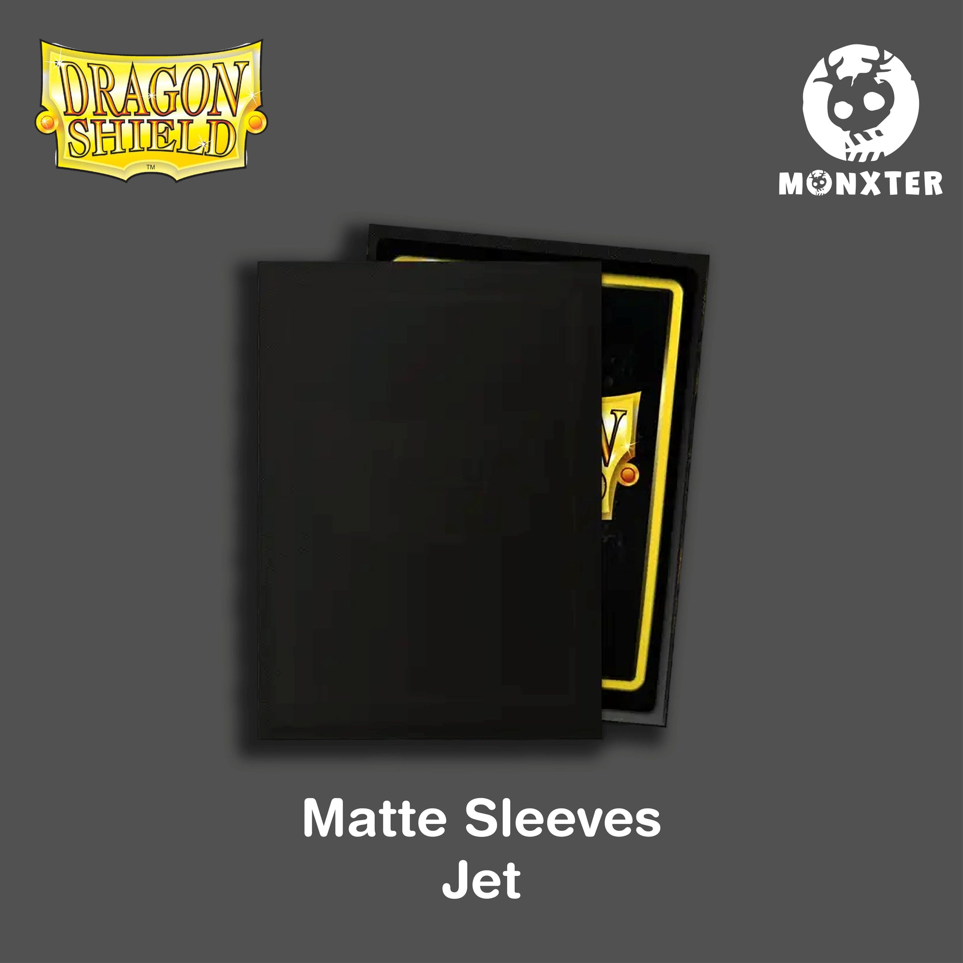 Dragon Shield Jet Matte Sleeves