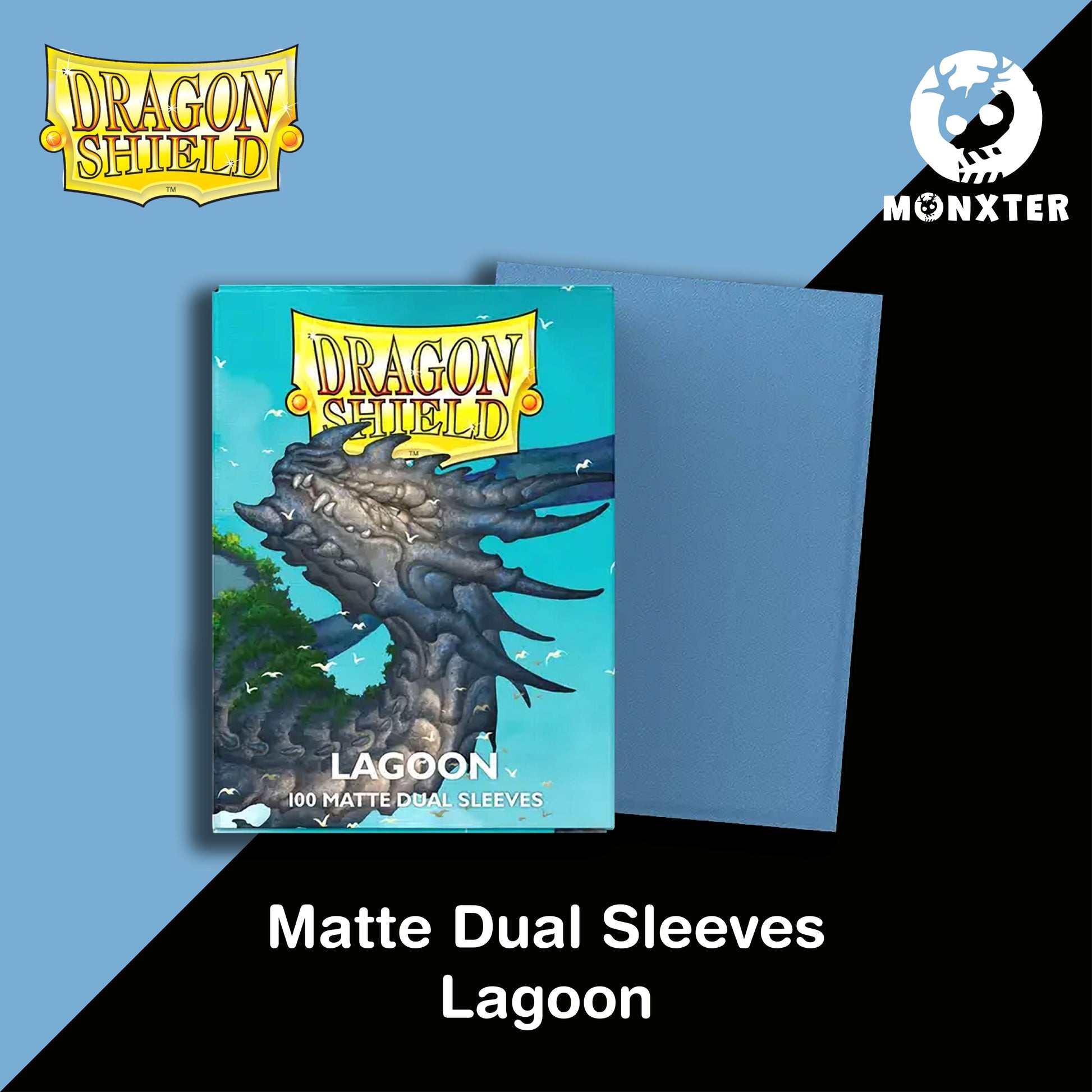 Dragon Shield Lagoon Matte Dual Sleeves