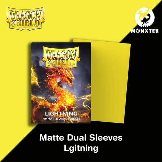 Dragon Shield Lightning Matte Dual Sleeves