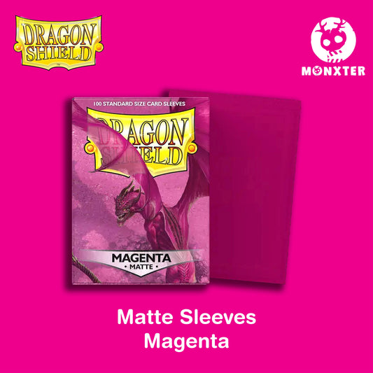 Dragon Shield Magenta Matte Sleeves