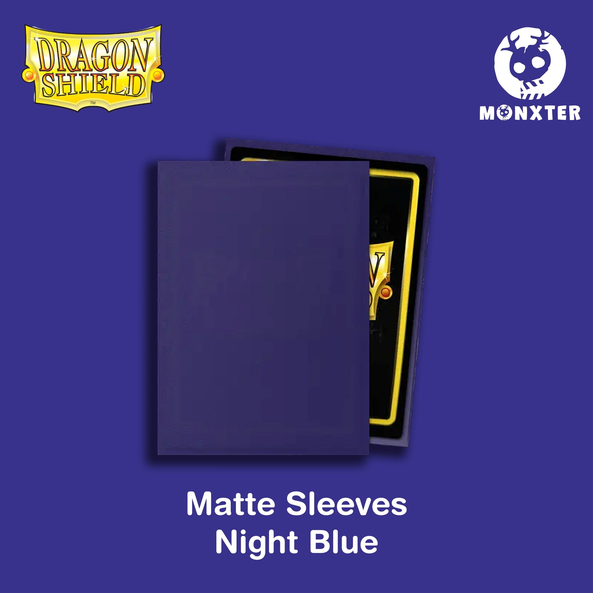 Dragon Shield Night Blue Matte Sleeves