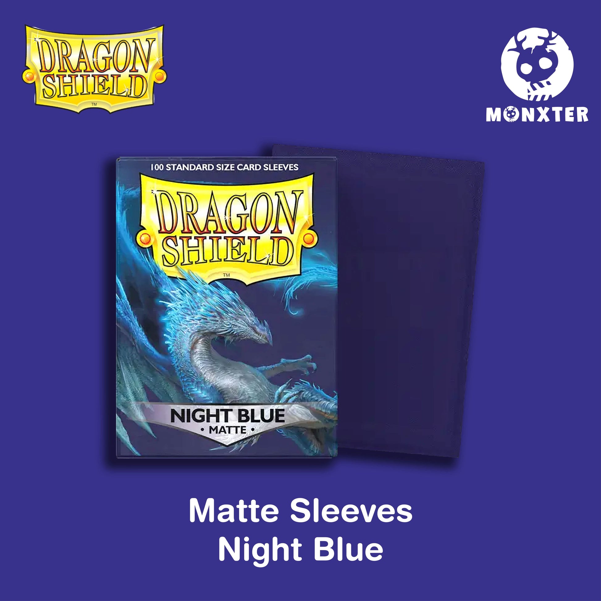 Dragon Shield Night Blue Matte Sleeves