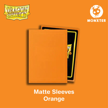 Dragon Shield Orange Matte Sleeves