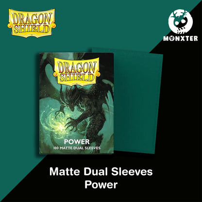 Dragon Shield Power Matte Dual Sleeves