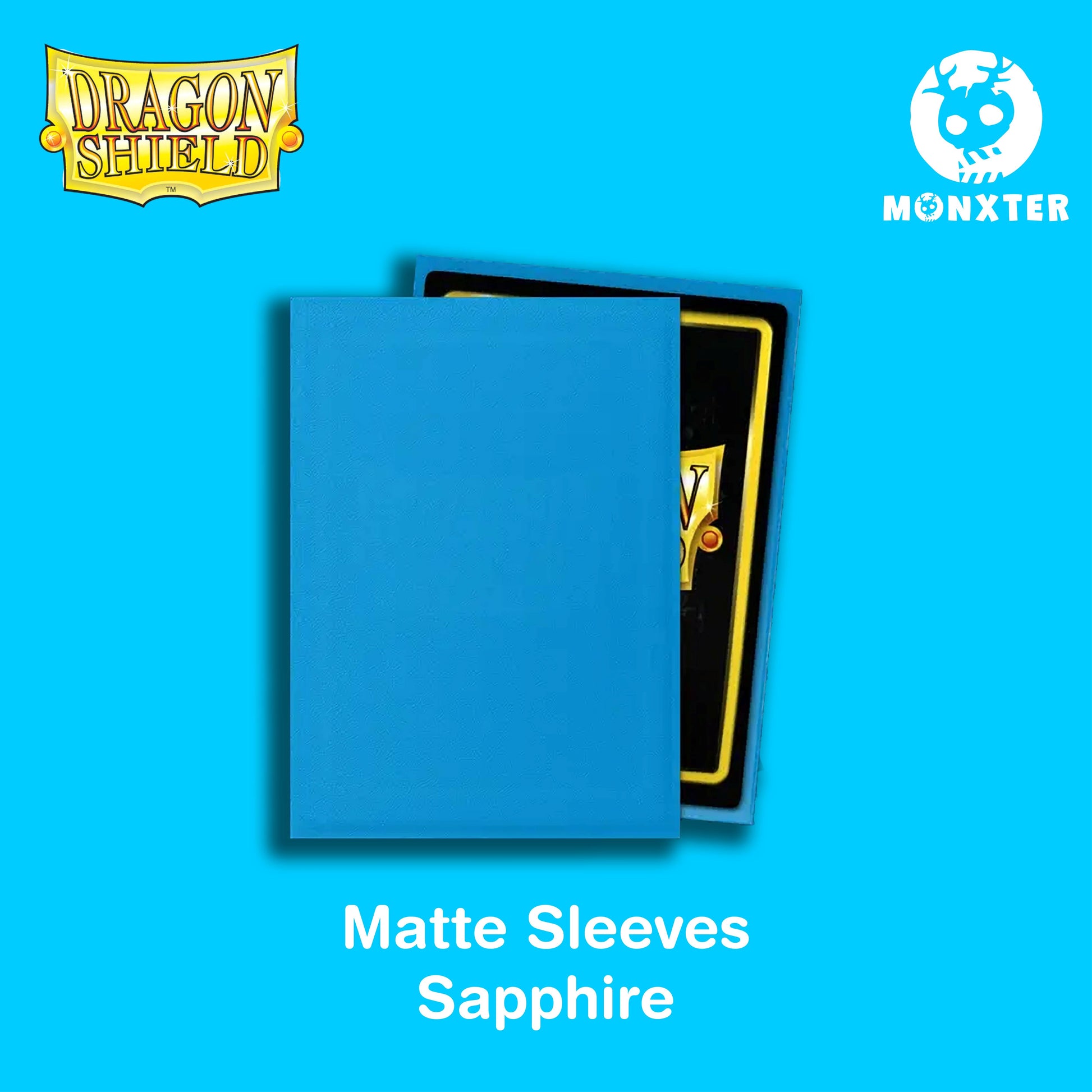 Dragon Shield Sapphire Matte Sleeves