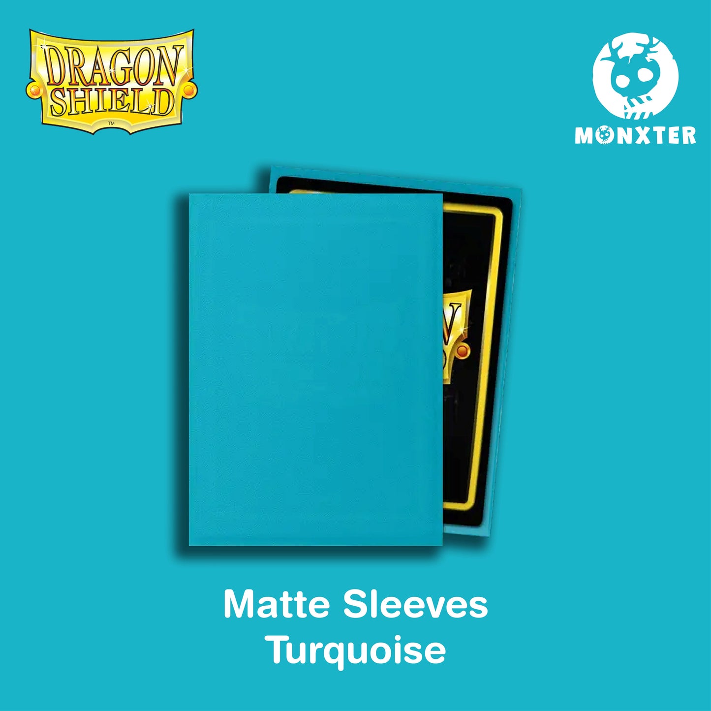 Dragon Shield Turquoise Matte Sleeves