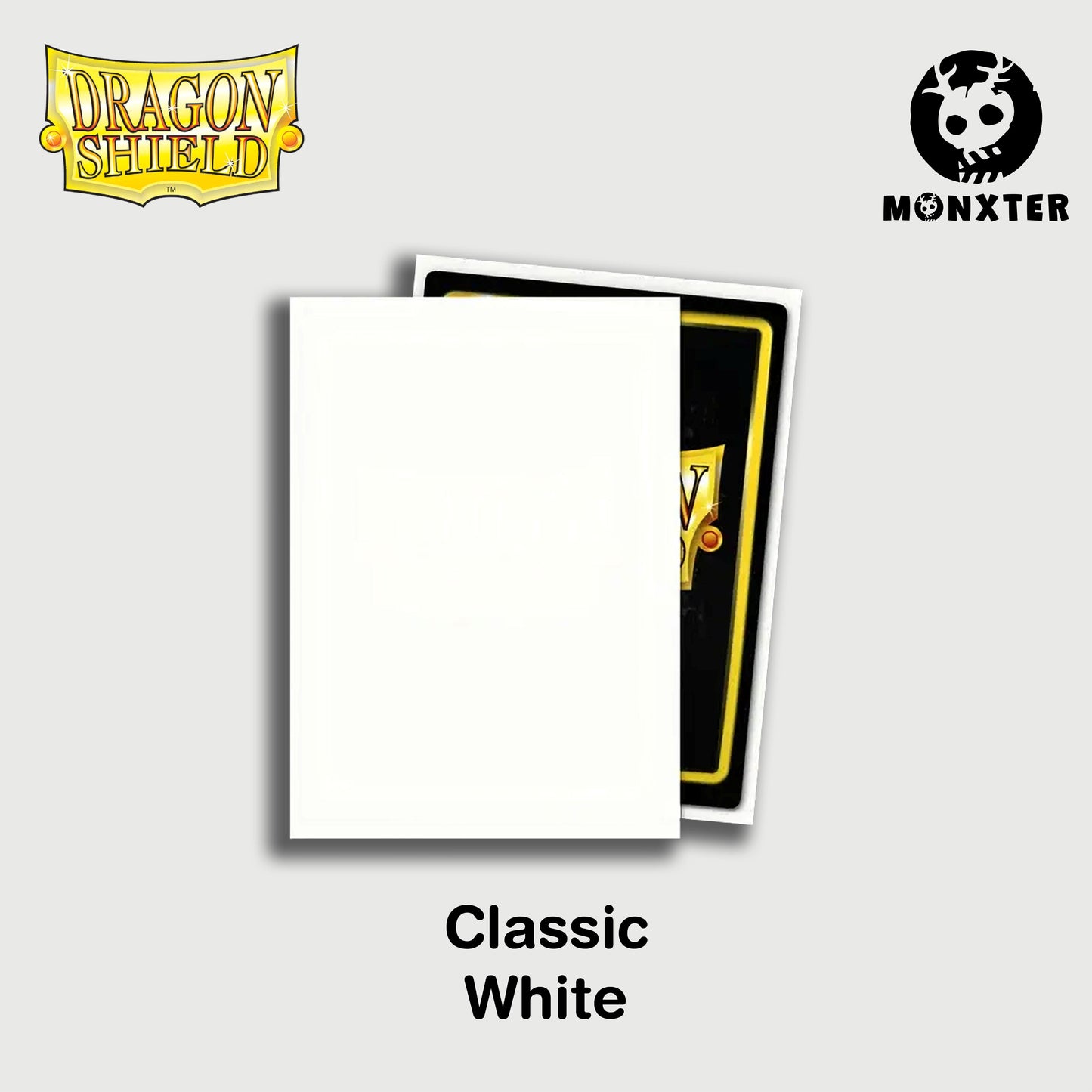 Dragon Shield White Classic Sleeves
