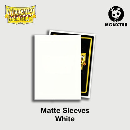 Dragon Shield White Matte Sleeves