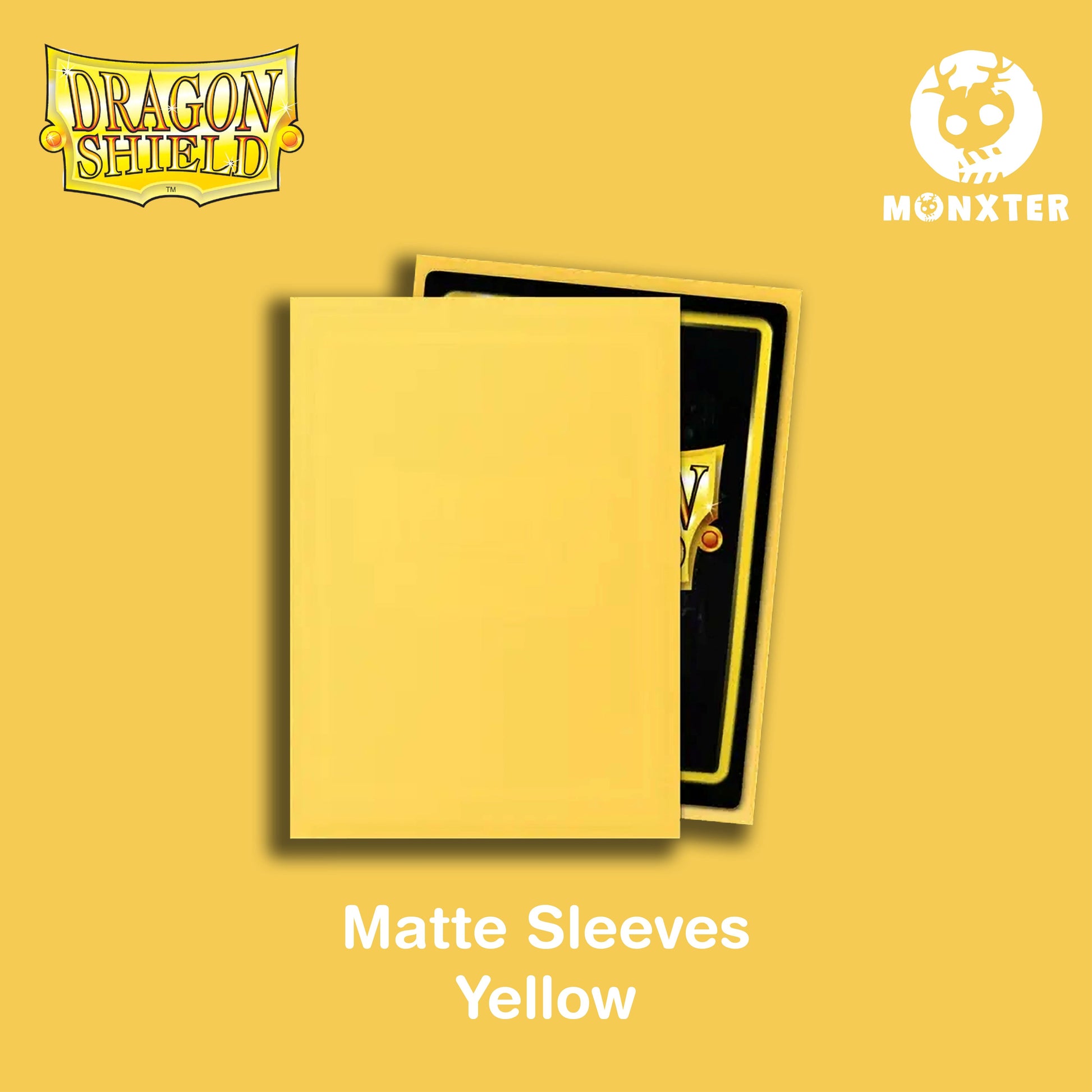 Dragon Shield Yellow Matte Sleeves