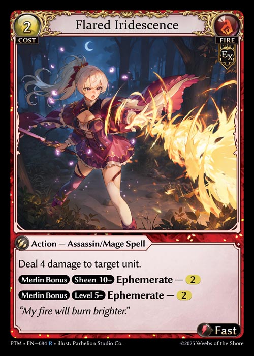 Flared Iridescence - Phantom Monarchs