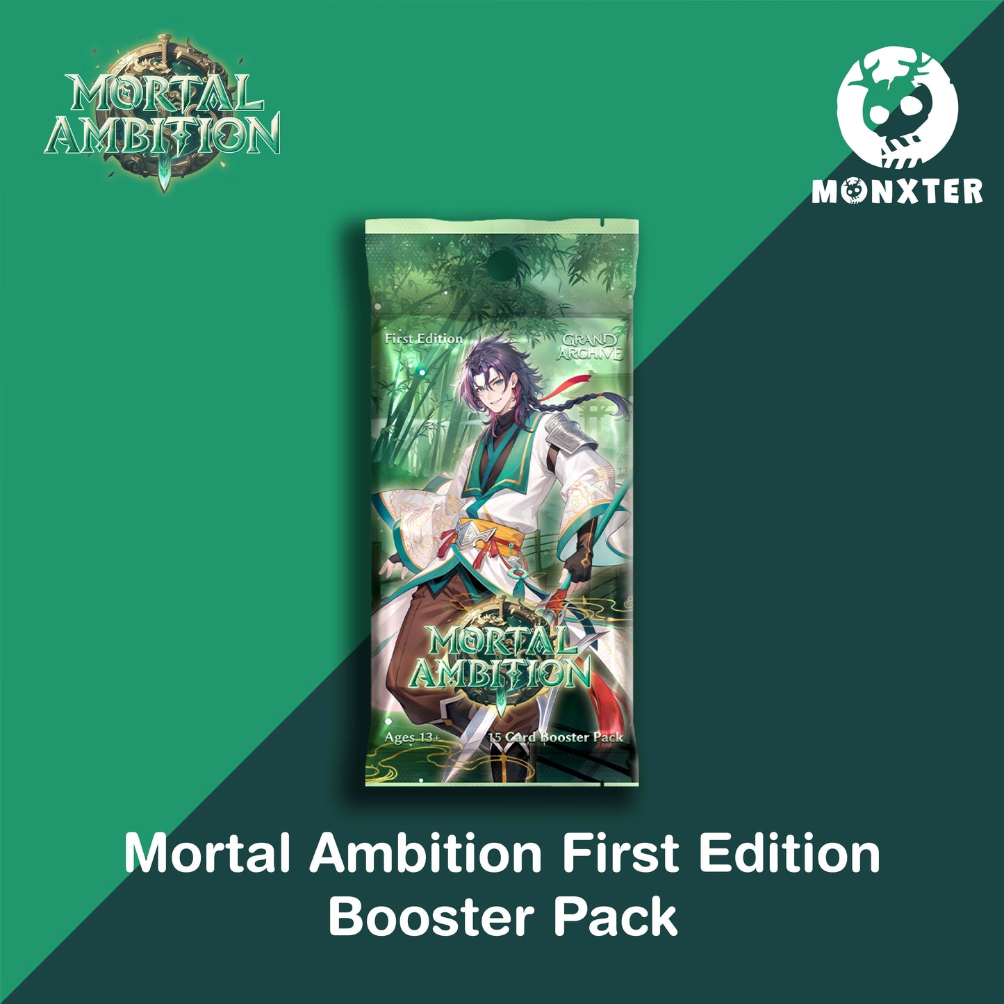 Grand Archive TCG : AMB Mortal Ambition Booster Pack (First Edition)