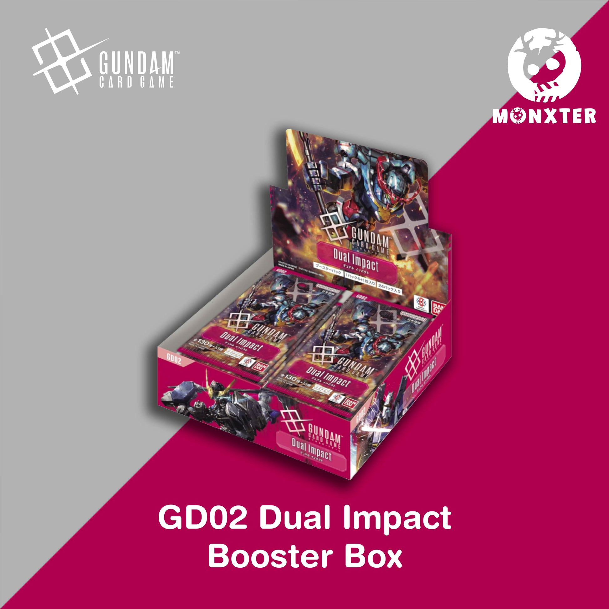 Gundam Card Game - GD02 Dual Impact Booster Box