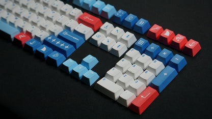 Hololive Myth Gawr Gura Keycaps Set