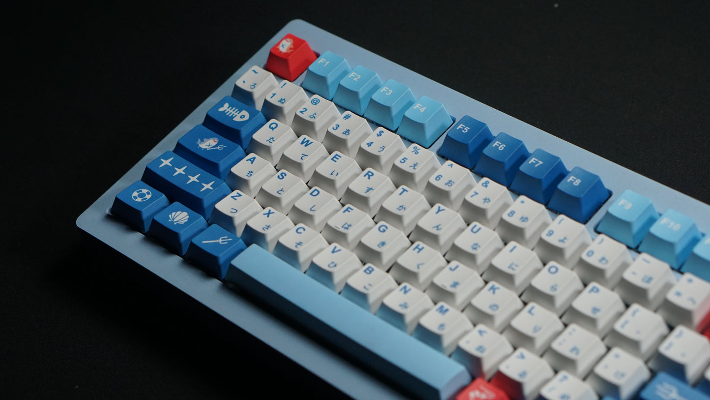 Hololive Myth Gawr Gura Keycaps Set